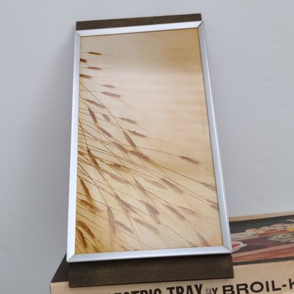 VTG Broil King Wheat Design Electric Hot Plate Warming Tray 1950s Iconic TV Prop - Picture 9 of 11